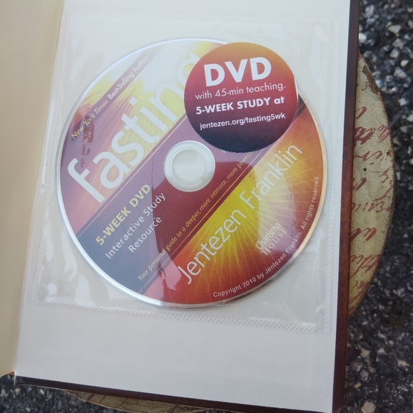 Fasting Book & CD by Jentezen Franklin Christian Books Fast - Picture 2 of 2